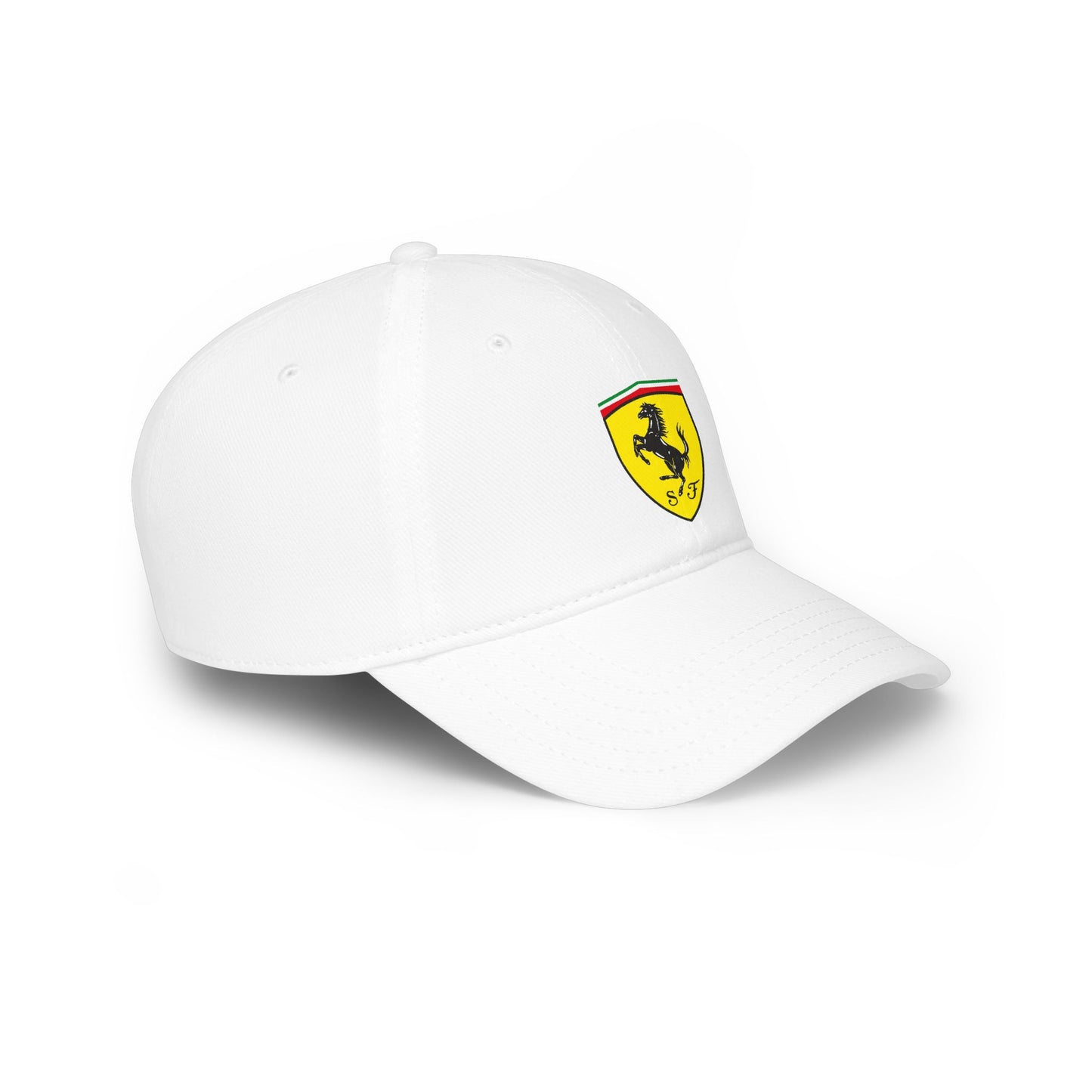 Ferrari Baseball Cap - Low Profile Red Racing Hat