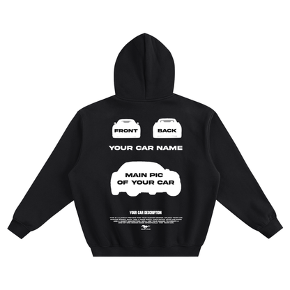Personalized Car Boxy Hoodie