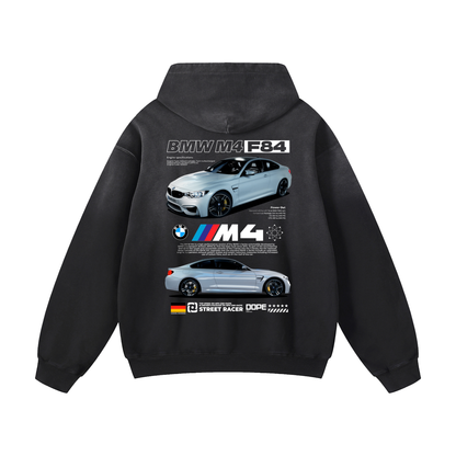 M4 F84 Heavyweight Sunfade Oversized Hoodie