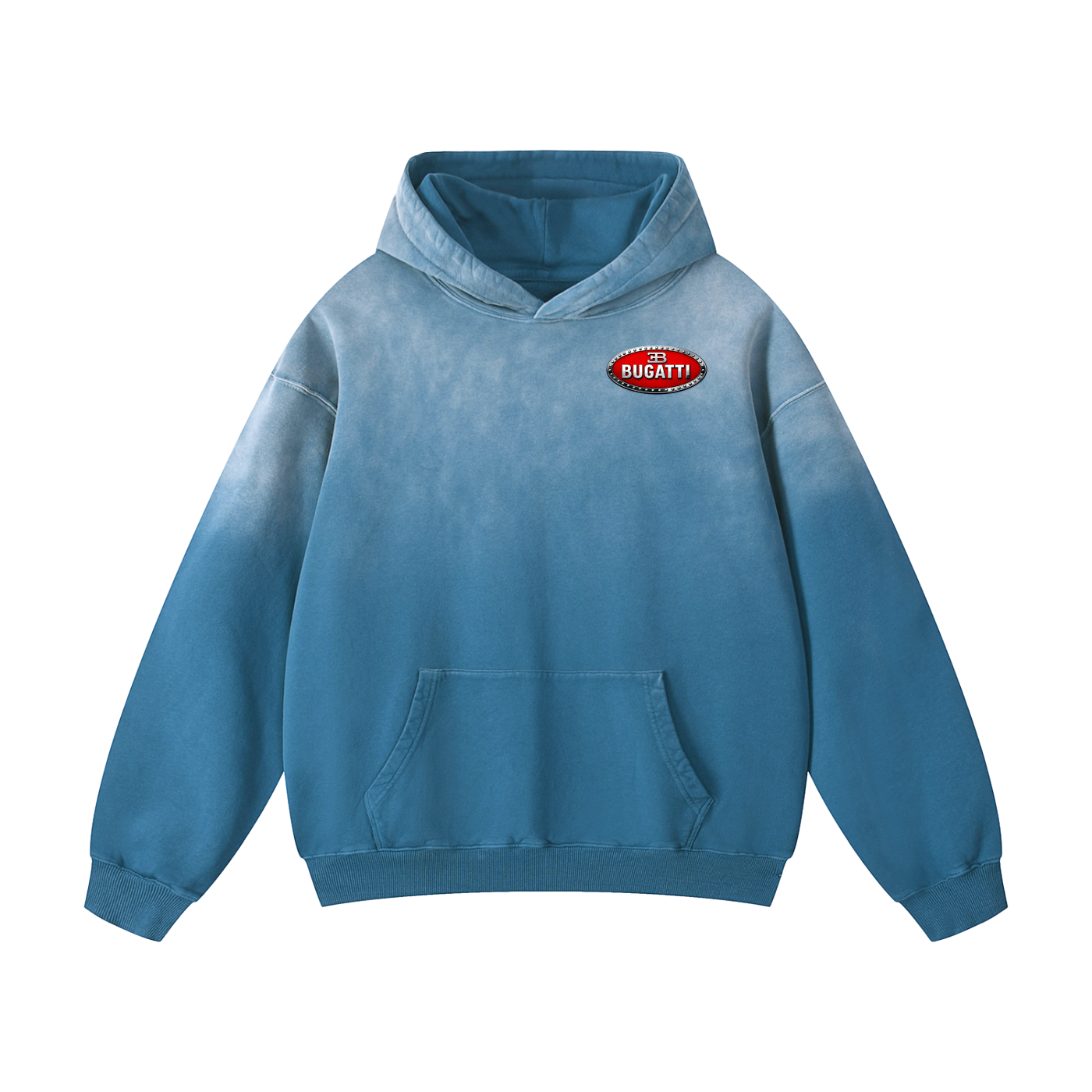 CHRION 3 Heavyweight Sunfade Oversized Hoodie