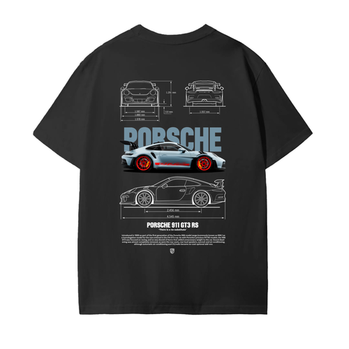 GT3 RS 911 Unisex Seamless Cotton T-Shirt