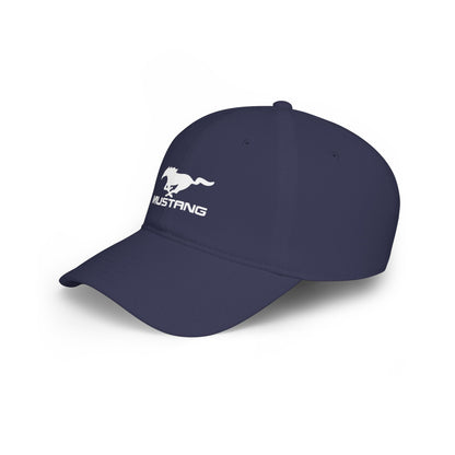 Mustang Baseball Cap — Low Profile Red Hat