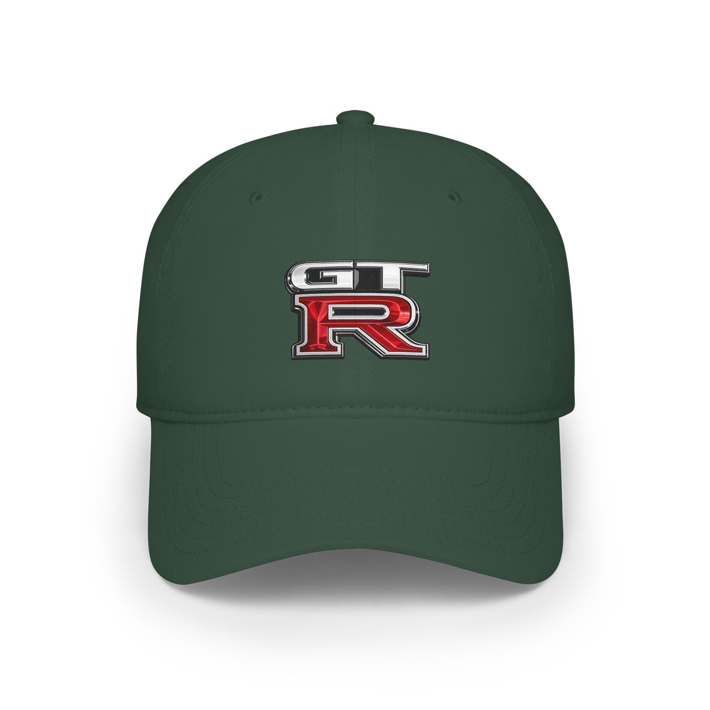 GT-R Embroidered Baseball Cap — Red Sports Racing Hat