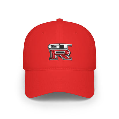 GT-R Embroidered Baseball Cap — Red Sports Racing Hat