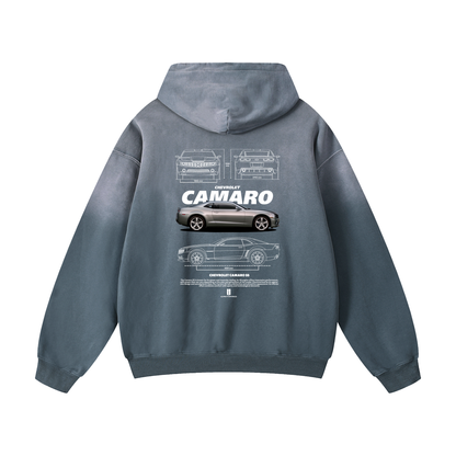 CAMARO SS Heavyweight Sunfade Oversized Hoodie