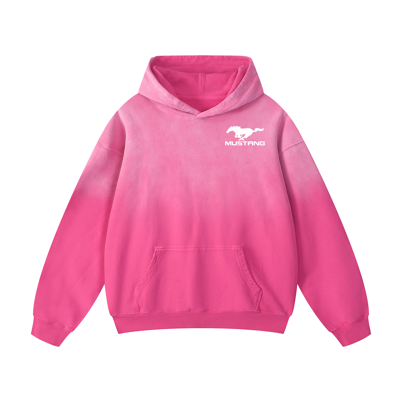 S197 MUSTANG Heavyweight Sunfade Oversized Hoodie