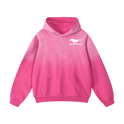 S197 MUSTANG Heavyweight Sunfade Oversized Hoodie