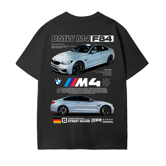 WHITE M4 Unisex Cotton T-Shirt