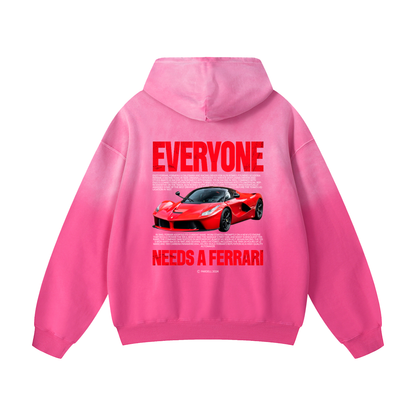 ENF V1 Heavyweight Sunfade Oversized Hoodie