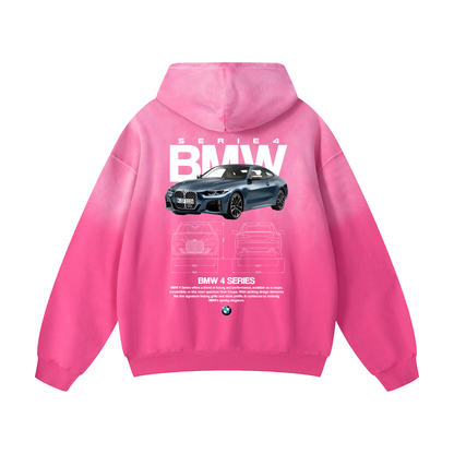 SERIE 4 Heavyweight Sunfade Oversized Hoodie
