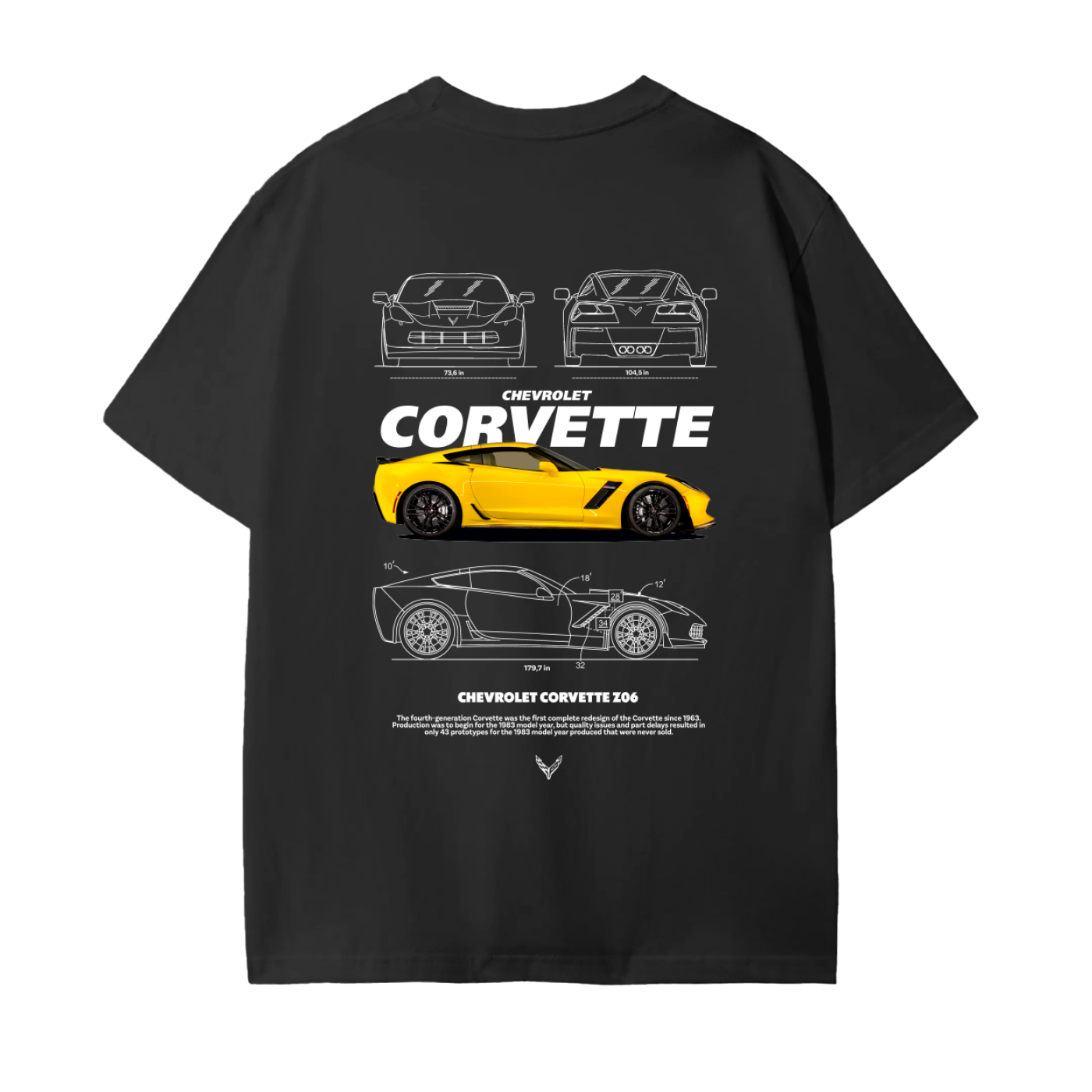 YELLOW ZO6 Unisex Cotton T-Shirt