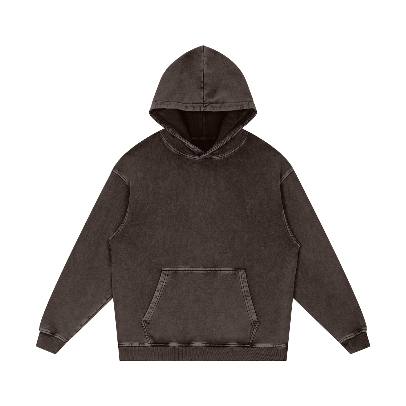 Personalized Car Snow Washed Loose Cotton Hoodie