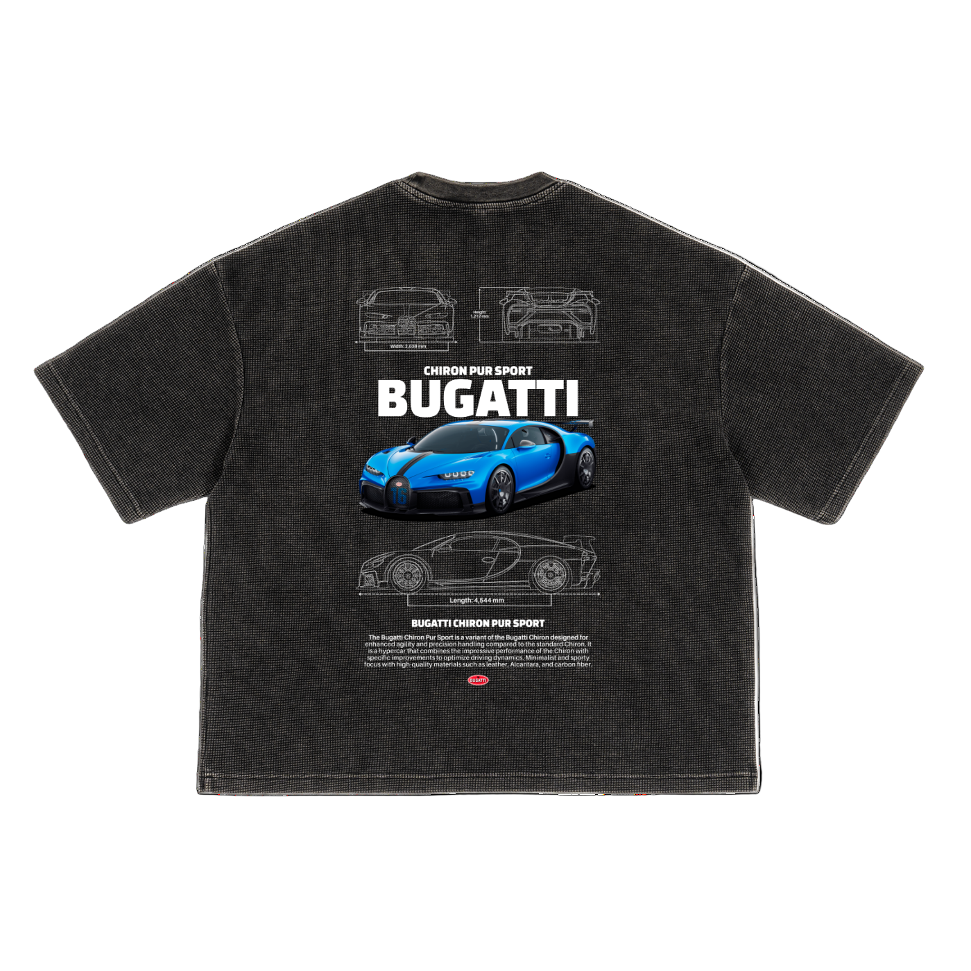 BUGATTI CHIRON PUR SPORT Boxy T-Shirt