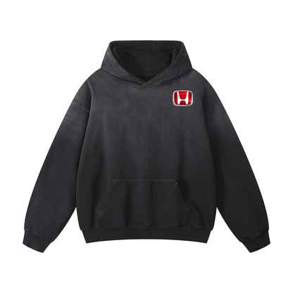 HONDA CIVIC TYPE R Heavyweight Sunfade Oversized Hoodie