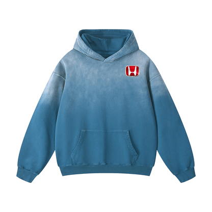 HONDA CIVIC TYPE R Heavyweight Sunfade Oversized Hoodie