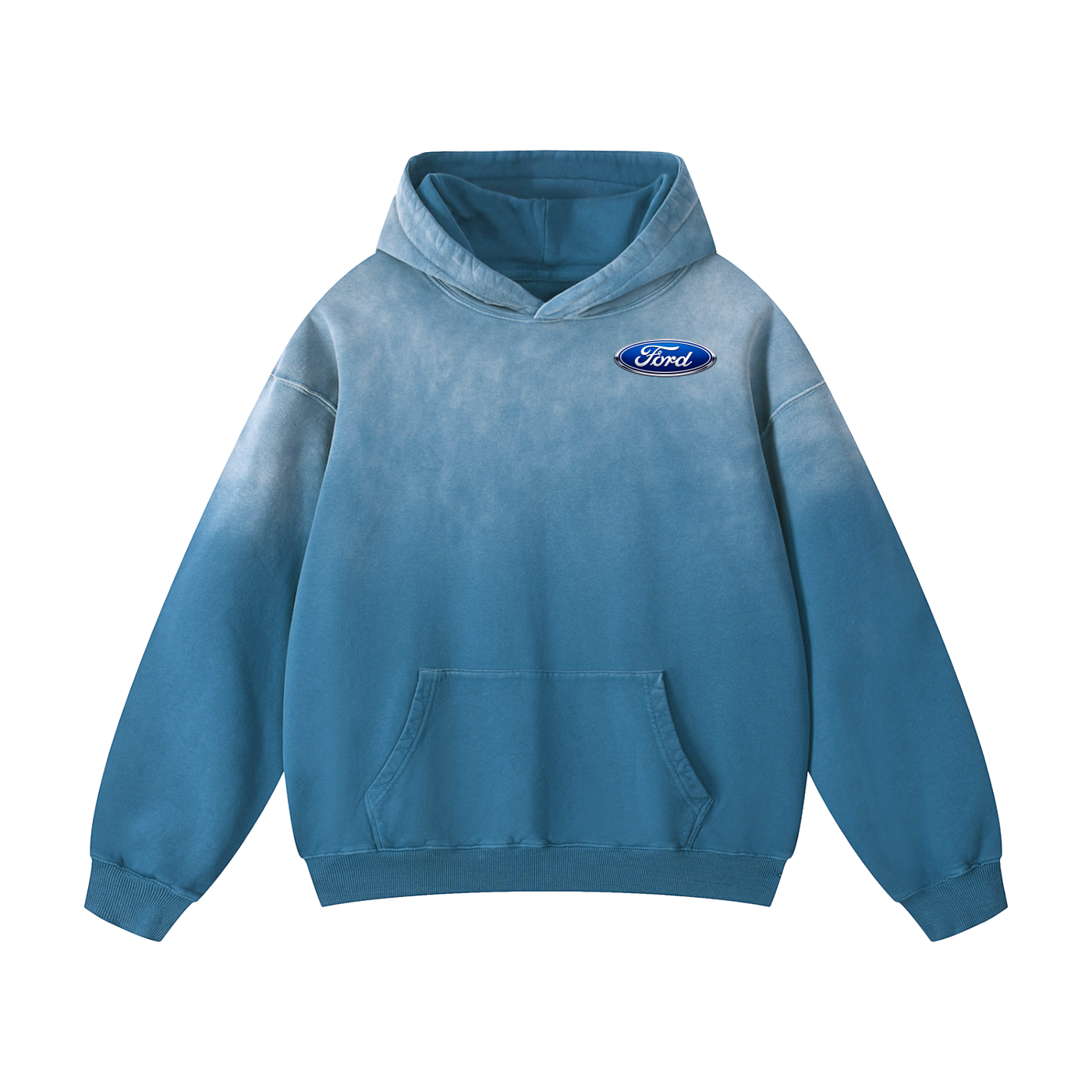 FORD GT Heavyweight Sunfade Oversized Hoodie