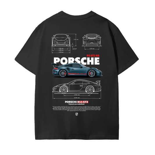 911GT3RS Unisex Seamless Cotton T-Shirt