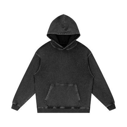 Personalized Car Snow Washed Loose Cotton Hoodie