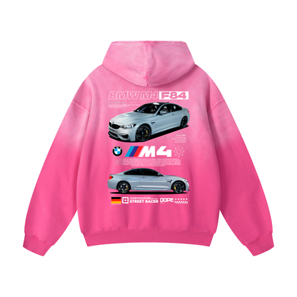 M4 F84 Heavyweight Sunfade Oversized Hoodie