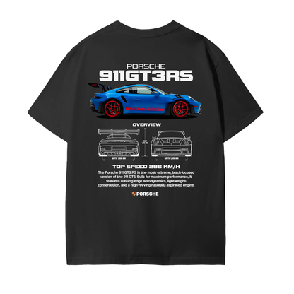 PORSH 911 Unisex Seamless Cotton T-Shirt