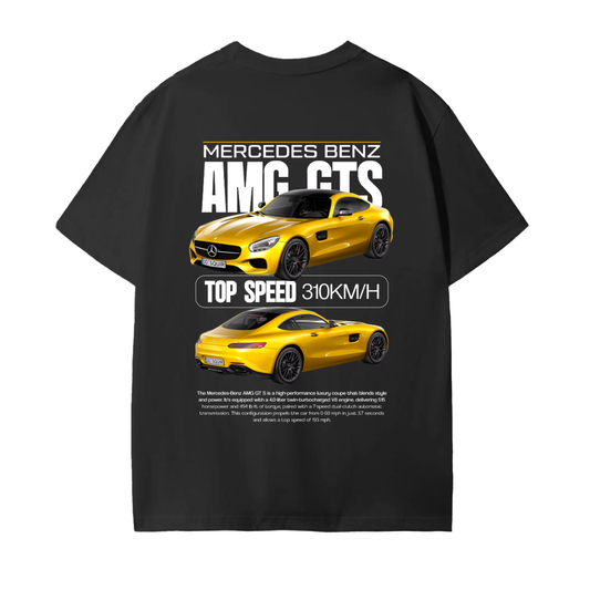 YELLOW AMG Unisex Seamless Cotton T-Shirt