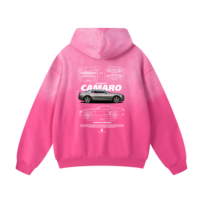 CAMARO SS Heavyweight Sunfade Oversized Hoodie