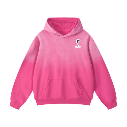 RED SHELLBY GT 500 Heavyweight Sunfade Oversized Hoodie
