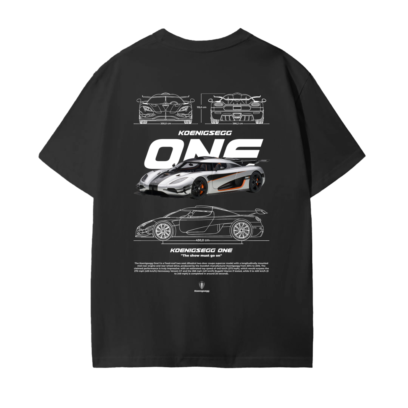 KOE ONE Unisex Seamless Cotton T-Shirt