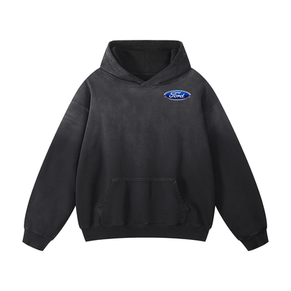 FORD GT Heavyweight Sunfade Oversized Hoodie