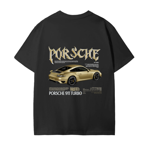 GOLD PORSH Unisex Seamless Cotton T-Shirt