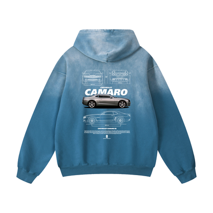 CAMARO SS Heavyweight Sunfade Oversized Hoodie