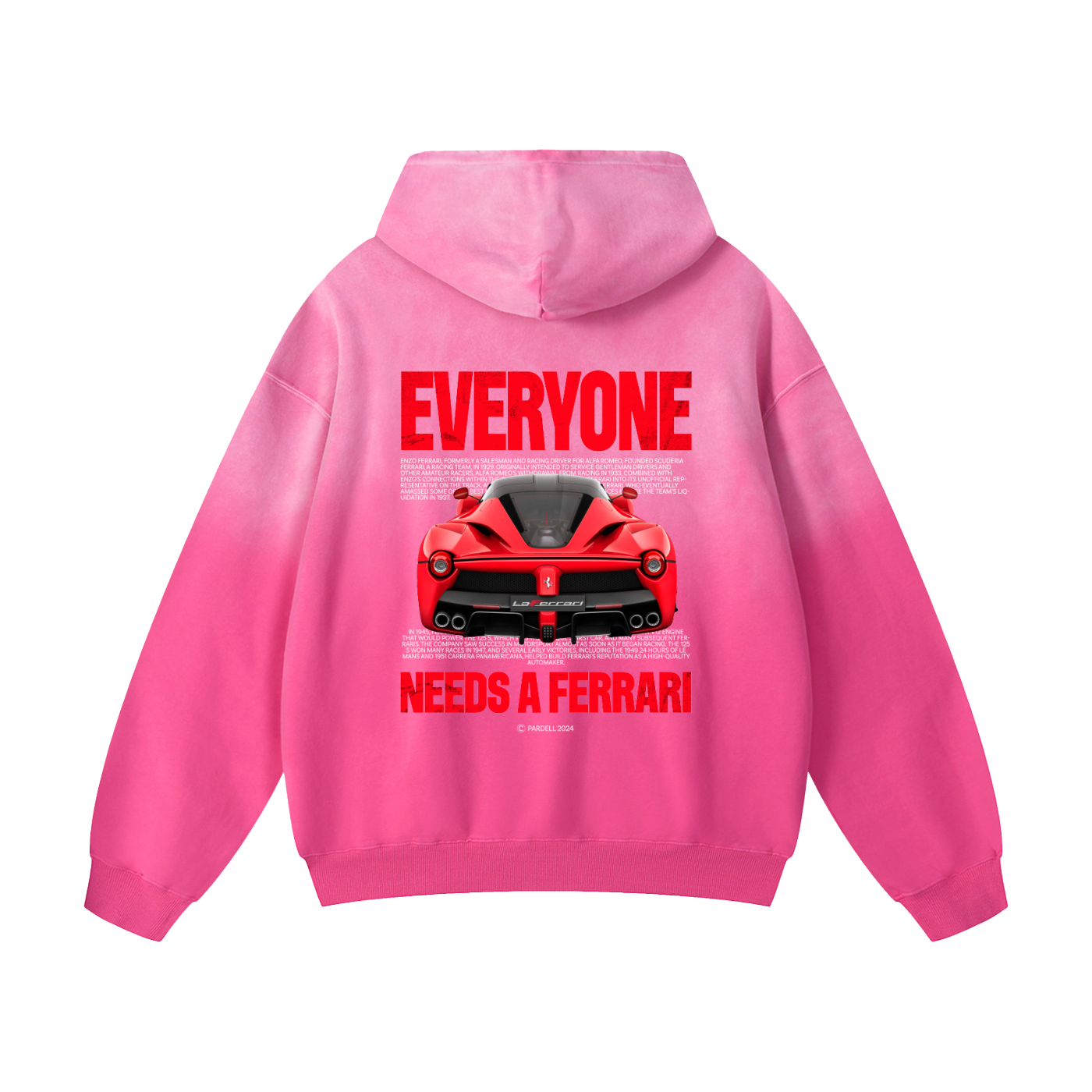 ENF V2 Heavyweight Sunfade Oversized Hoodie