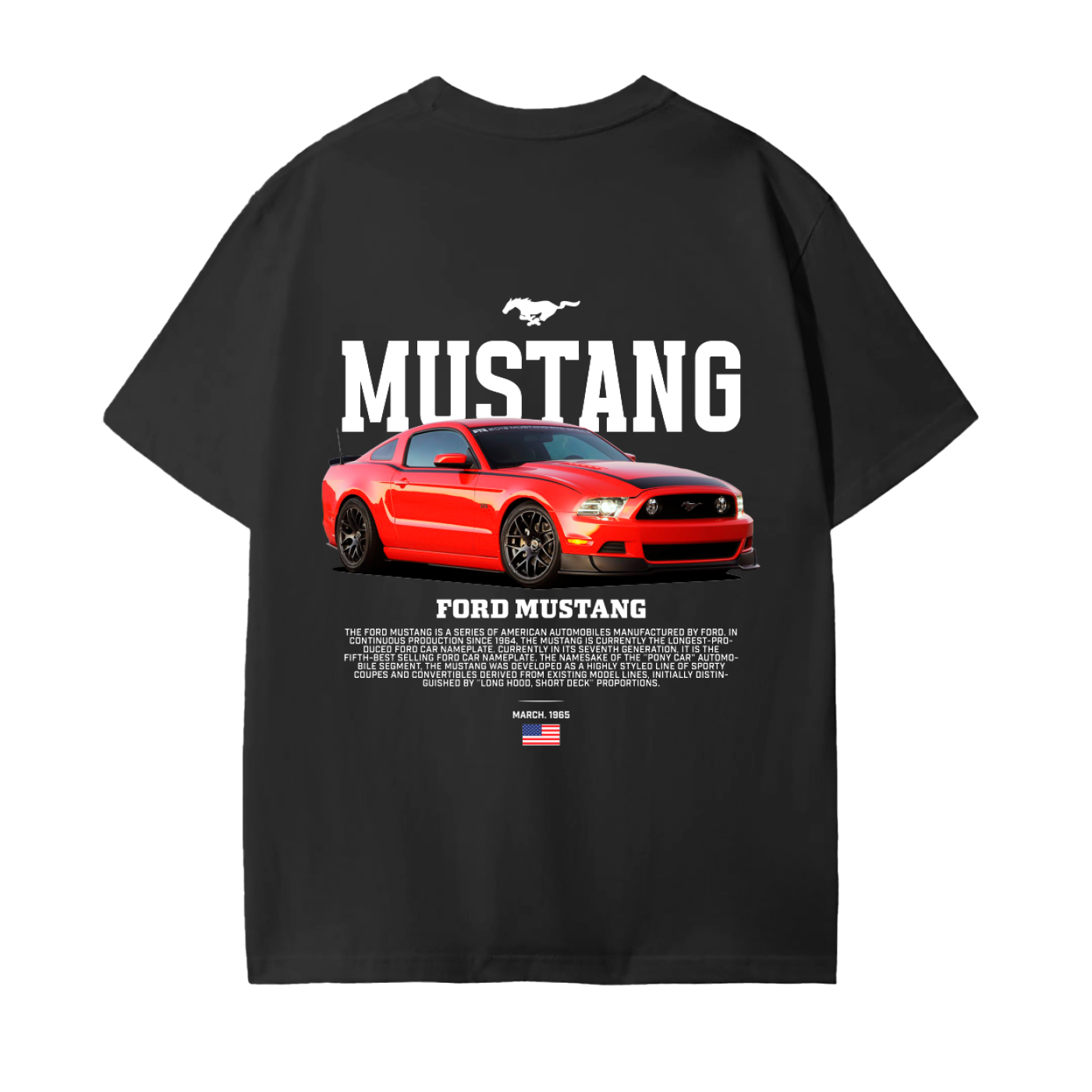 S197 MUSTANG Unisex Cotton T-Shirt