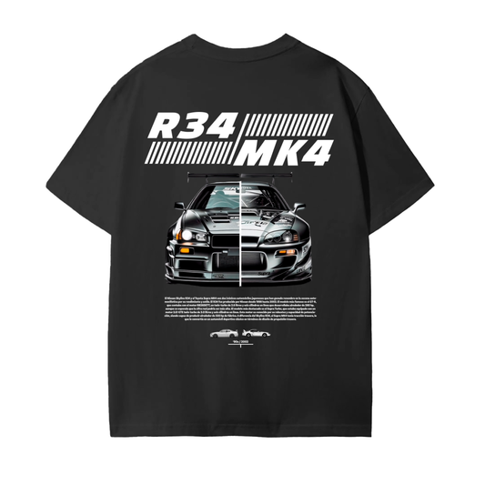 R34 MK4 Unisex Cotton T-Shirt
