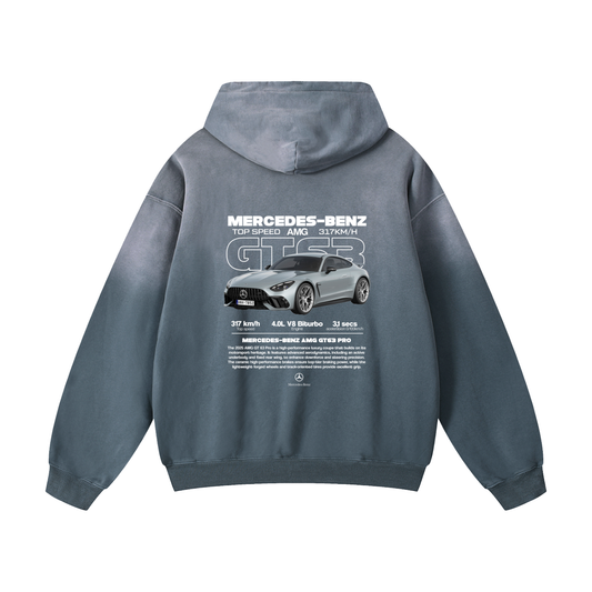 GT63 PRO Heavyweight Sunfade Oversized Hoodie