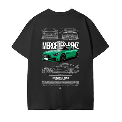 GREEN AMG Unisex Seamless Cotton T-Shirt