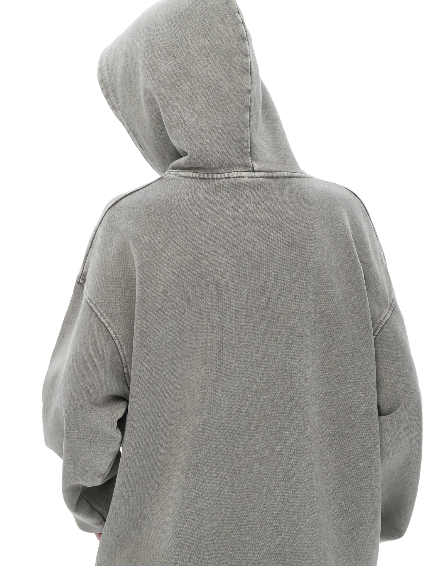 Personalized Car Snow Washed Loose Cotton Hoodie