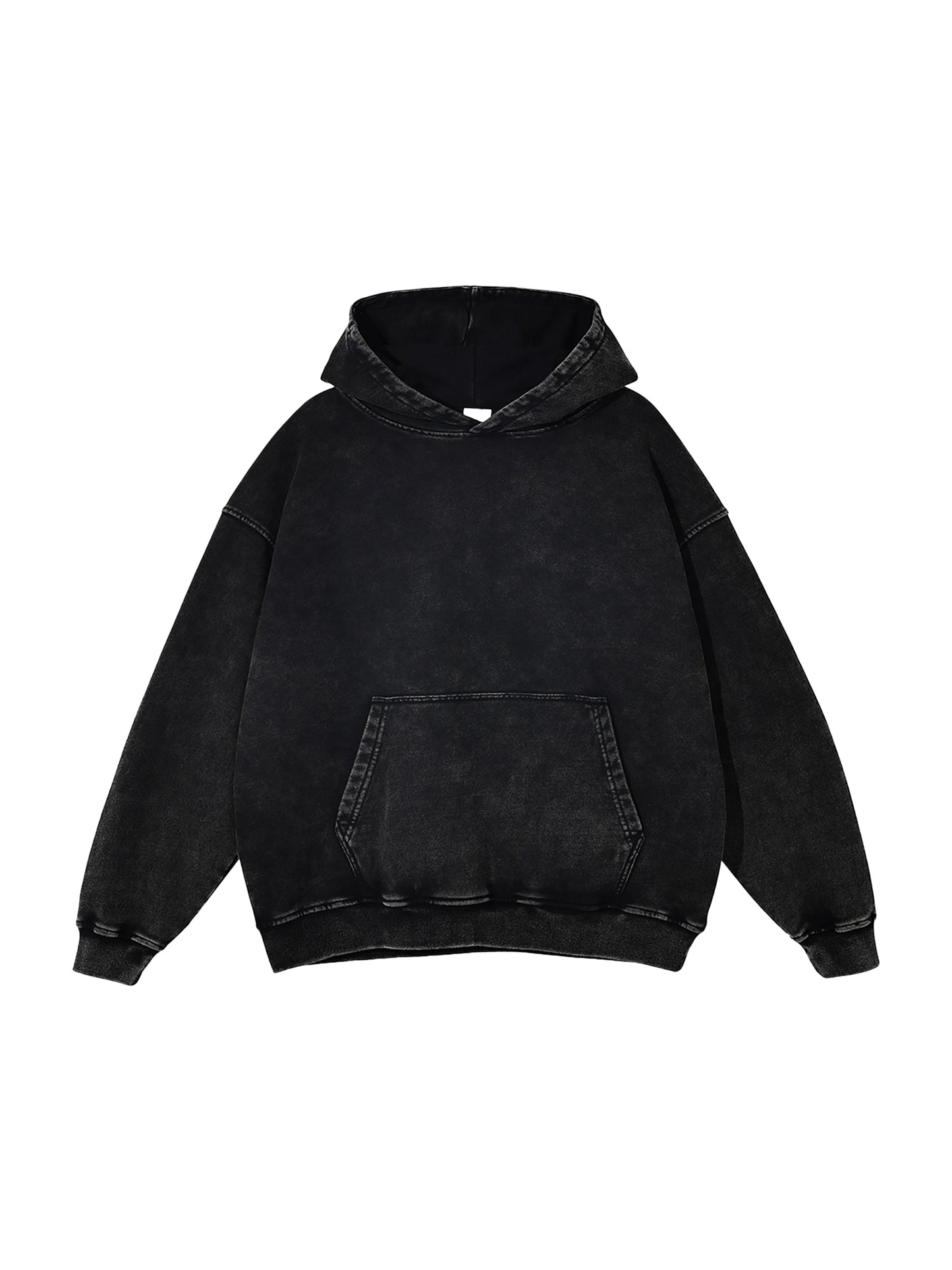 Personalized Car Snow Washed Loose Cotton Hoodie