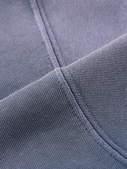 BLUE SKYLINE Heavyweight Sunfade Oversized Hoodie