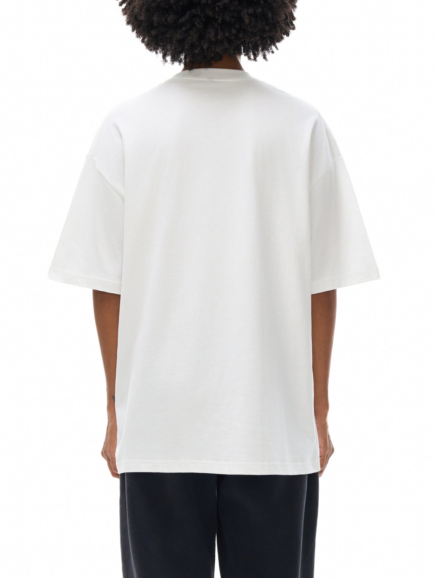 GET RICH FOR CUSTOM Streetwear Loose Drop Shoulder T-Shirt