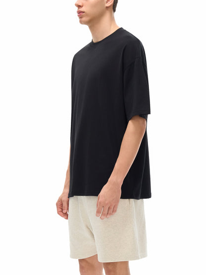 NEED MONEY FOR MUSTANG Streetwear Loose Drop Shoulder T-Shirt