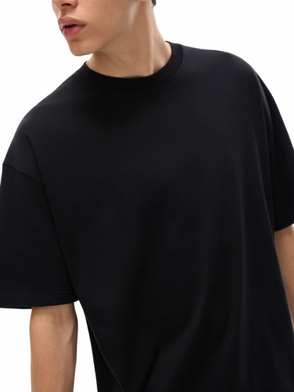 NEED MONEY FOR MUSTANG Streetwear Loose Drop Shoulder T-Shirt